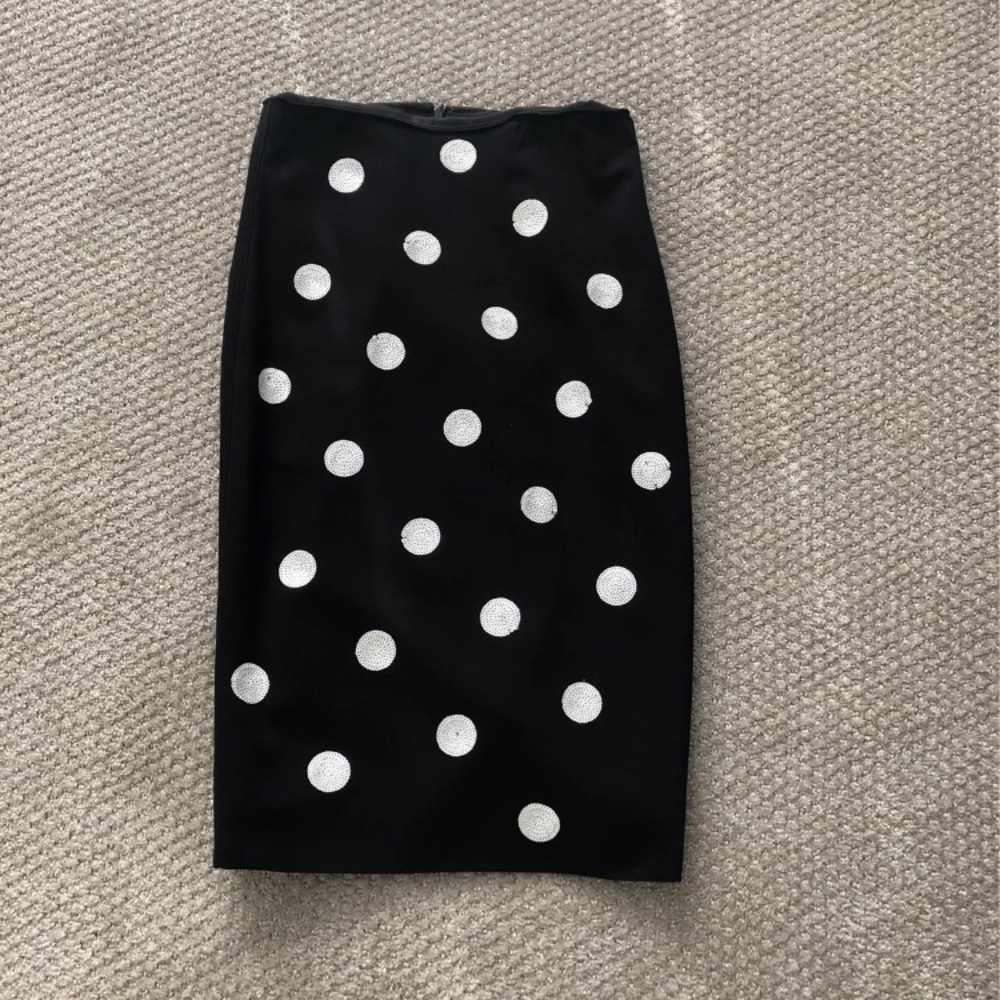 WHBM Polka Dot Skirt NWOT